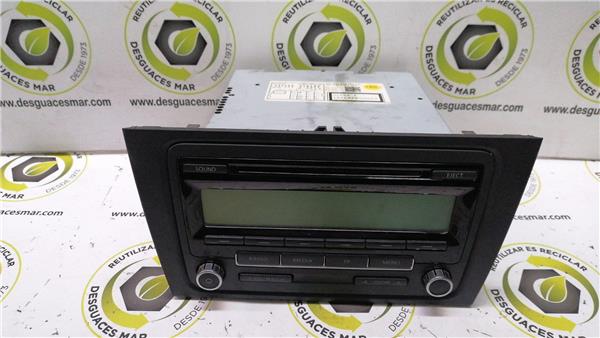 radio cd volkswagen golf vi 5k1 102008 2012 1