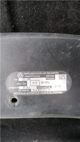 refuerzo paragolpes trasero volkswagen touare