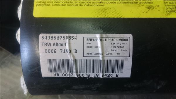 kit airbag mercedes benz slk bm 170 roadster