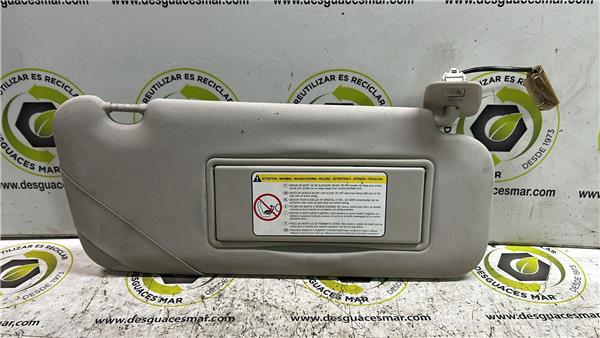 parasol derecho peugeot 407 (2004 >) 1.6 sr confort [1,6 ltr.   80 kw hdi fap cat (9hz / dv6ted4)]