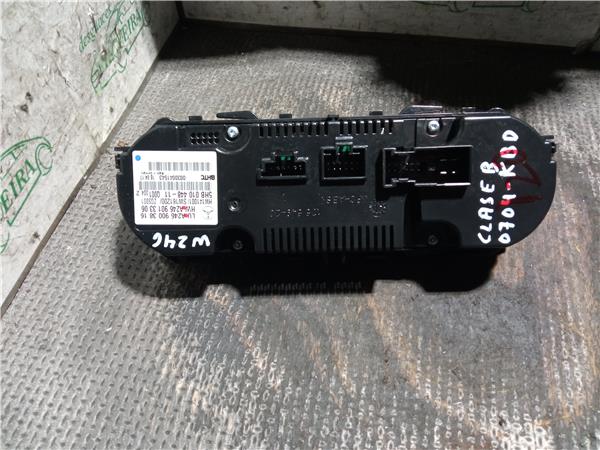 mandos calefaccion / aire acondicionado mercedes benz clase b (bm 246)(11.2011 >) 1.5 b 180 cdi / d (246.212) [1,5 ltr.   80 kw cdi cat]