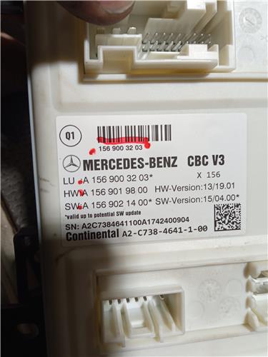 caja fusiblesrele mercedes benz clase b bm 24