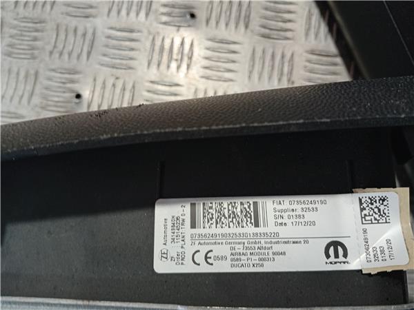 airbag salpicadero citroen jumper furgon 0520
