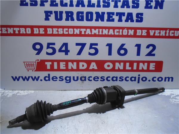 palier delantero derecho fiat ii doblò (263) cargo (2010 >) 1.6 basis maxi furgón [1,6 ltr.   77 kw jtdm 16v cat]