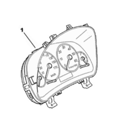 cuadro instrumentos citroen c 25 furgon 20 10