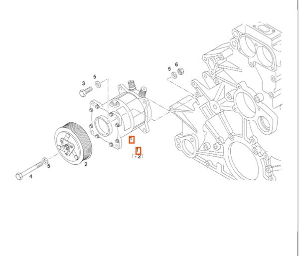 compresor aire acond man tga 18410 fc frc flc