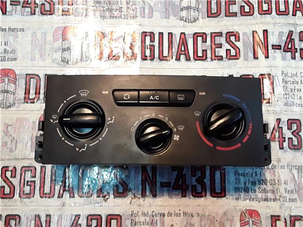 mandos calefaccion aire acondicionado peugeot