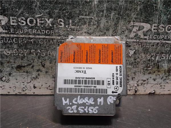 centralita airbag mercedes benz clase ml (bm 163) *