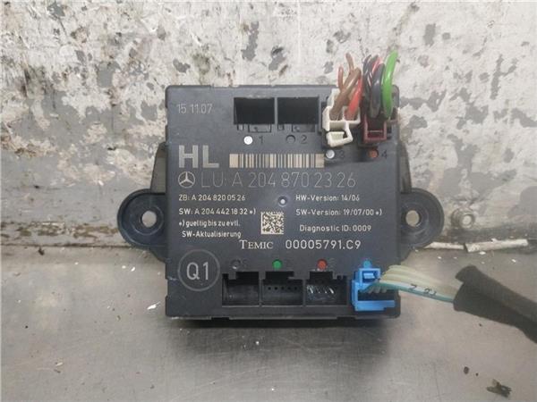 centralita cierre mercedes clase c w204 berli