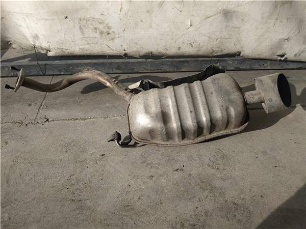 tubo escape trasero hyundai santa fe bm d4eb