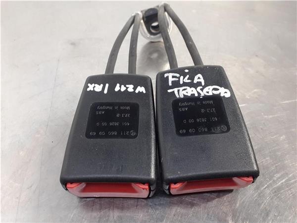 juego cinturones trasero mercedes clase e w21