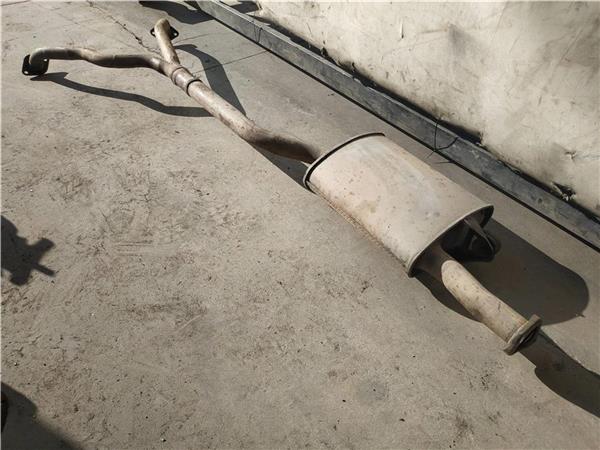 tubo escape trasero hyundai santa fe bm d4eb