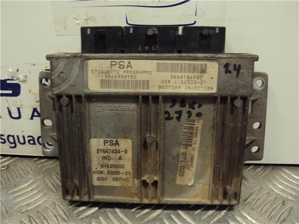 centralita citroen saxo (1996 >) 1.4 vts [1,4 ltr.   55 kw]