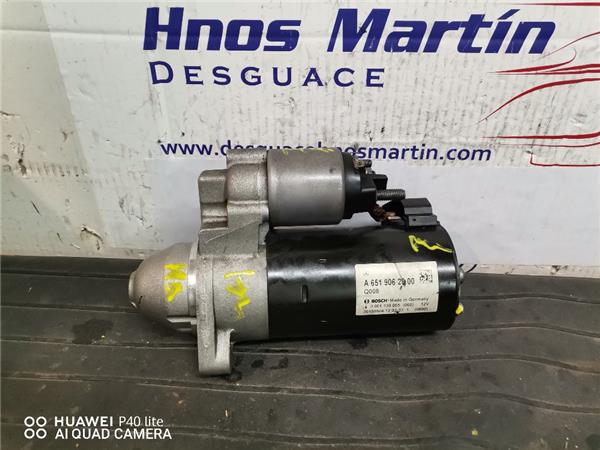 motor arranque mercedes benz clase c bm 205 f
