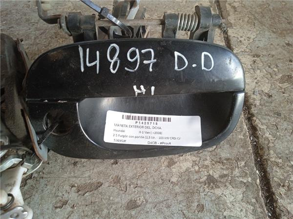 maneta exterior delantera derecha hyundai h 1