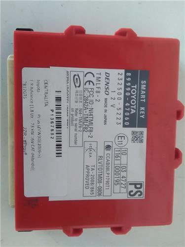 centralita toyota prius zvw30 2009 18 advanc