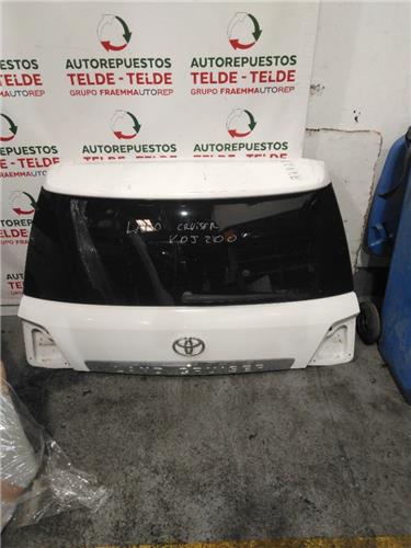 moldura porton trasero toyota land cruiser 20