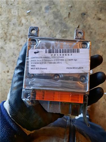 centralita airbag bmw serie 3 compacto (e36)(1994 >) 2.5 323ti [2,5 ltr.   125 kw 24v cat]