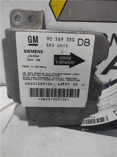 centralita airbag opel vectra b caravan (1996 >) 2.0 básico [2,0 ltr.   74 kw dti]