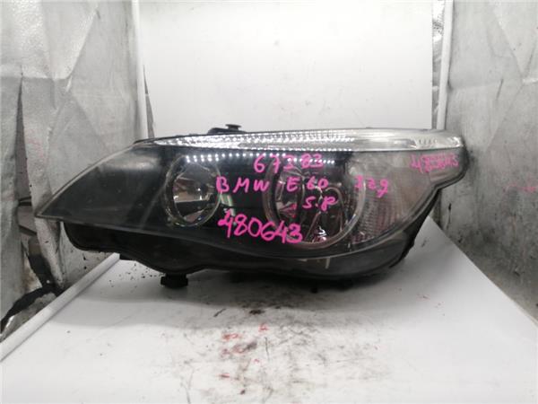faro delantero izquierdo bmw serie 5 berlina (e60)(2003 >) 2.0 520d [2,0 ltr.   120 kw 16v diesel]