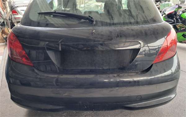 paragolpes trasero peugeot 207 2006  14 x lin