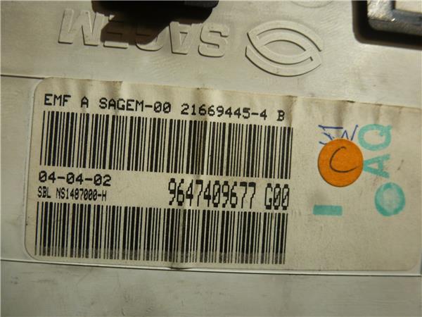 Pantalla Citroen Xsara Berlina 2.0