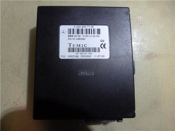 centralita check control mercedes benz clase