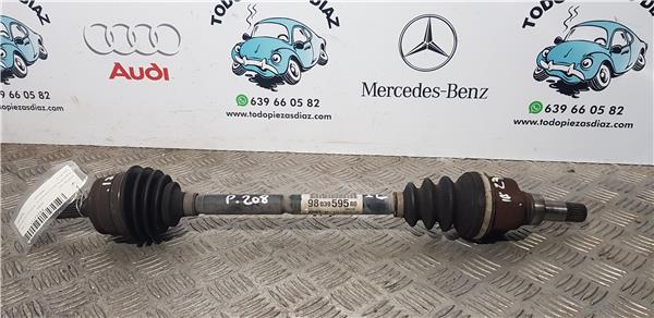 palier delantero izquierdo peugeot 208 (01.2012 >) 1.2 allure [1,2 ltr.   81 kw 12v e thp / puretech]