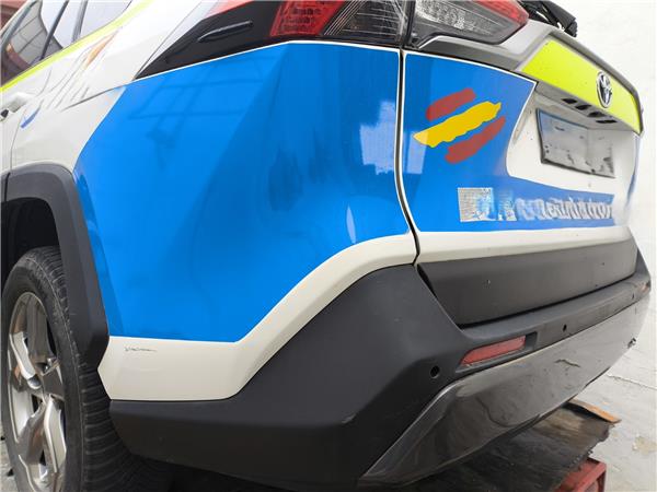paragolpes trasero toyota rav4 2019 hibrido