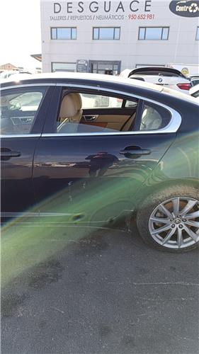puerta trasera izquierda jaguar xf (2008 >) 2.2 diesel luxury [2,2 ltr.   140 kw diesel cat]