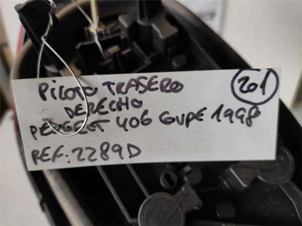 piloto trasero derecho peugeot 406 coupé (s1/s2)(07.1997 >) 2.0 [2,0 ltr.   97 kw cat]