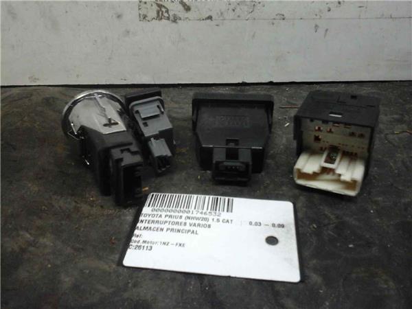 conjunto interruptores toyota prius 15 78 cv