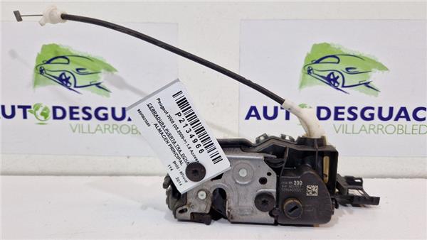 cerradura puerta trasera derecha peugeot 3008