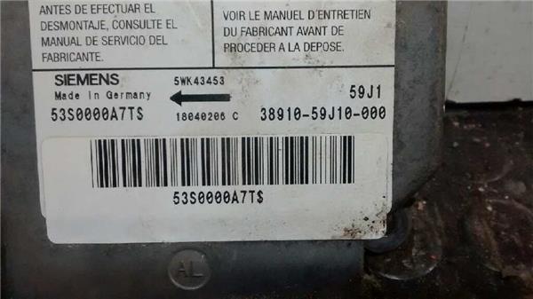 centralita airbag suzuki liana rh 14 16v ddis