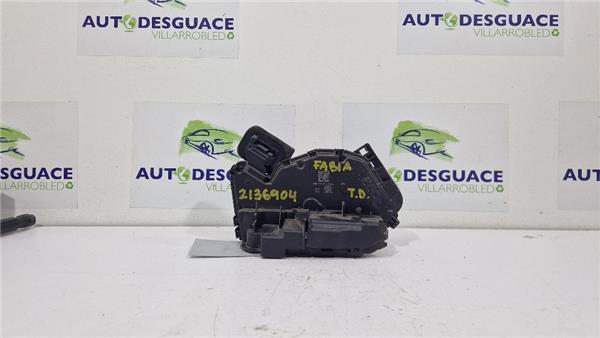 cerradura puerta trasera derecha skoda fabia
