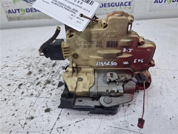 cerradura puerta delantera izquierda volkswagen eos (1f7)(2006 >2010) 1.6 [1,6 ltr.   85 kw 16v fsi]