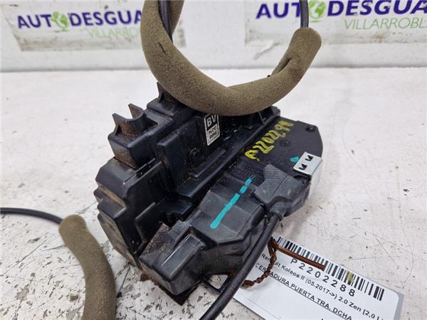 cerradura puerta trasera derecha renault kole