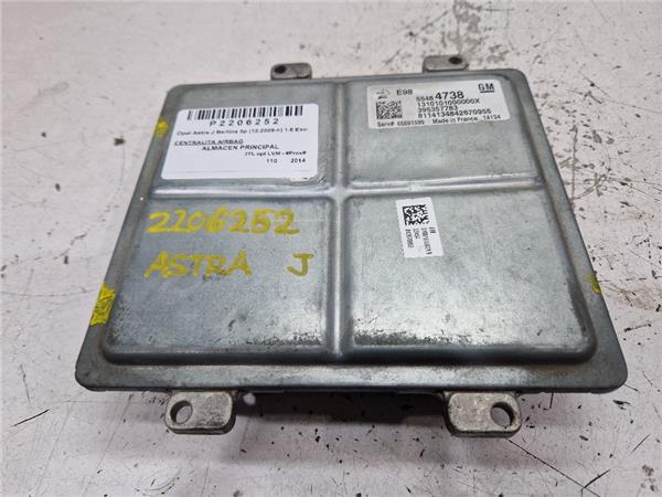 centralita airbag opel astra j berlina 5p 122