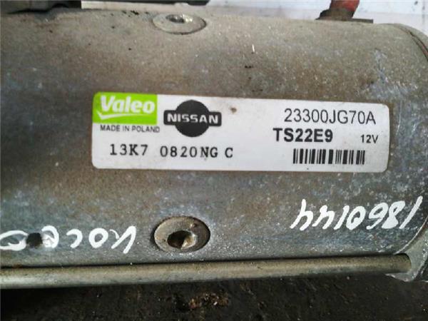 motor arranque renault koleos 20 dci d fap 17