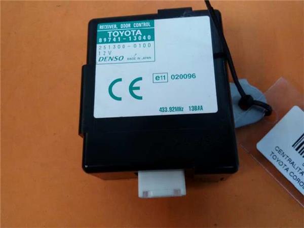 centralita cierre toyota corolla verso 1.8 16v (135 cv)