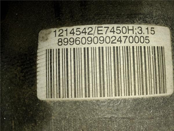 grupo diferencial trasero bmw serie 5 berlina