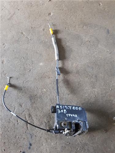 cerradura puerta trasera derecha peugeot 308