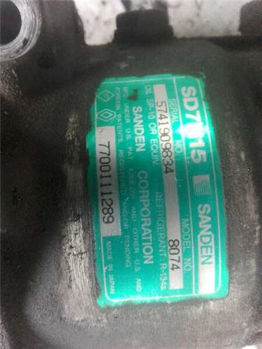 Compresor Aire Acondicionado Renault Laguna (B56)(1998->) foto 2
