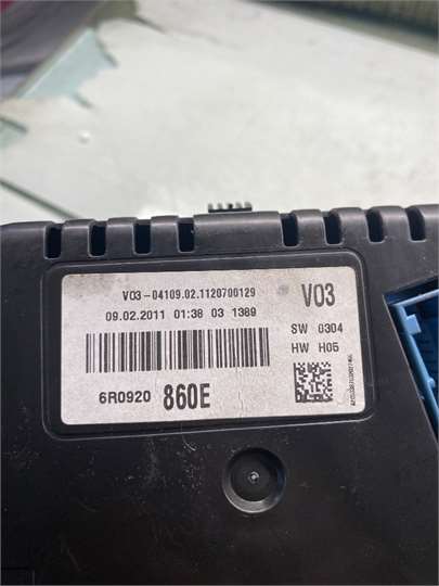 Cuadro Instrumentos Volkswagen Polo V (6R1)(06.2009->) foto 2