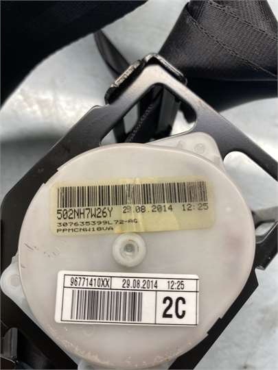 Cinturon Seguridad Trasero Central Citroen C4 Picasso/Spacetourer (05.2013->) foto 3