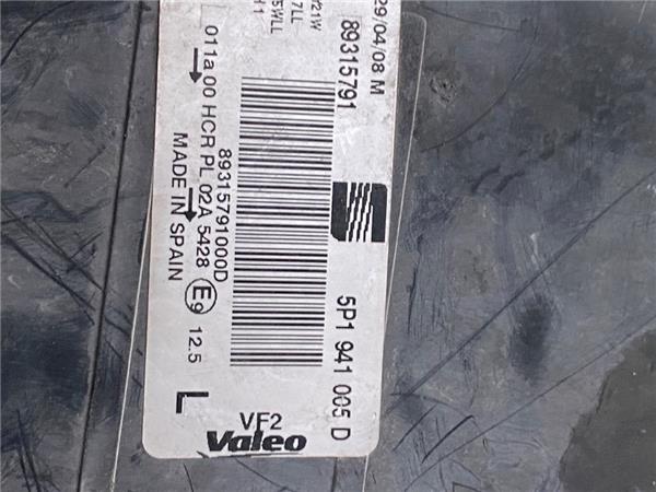 Faro Delantero Izquierdo Seat Leon (1P1)(05.2005->) foto 3