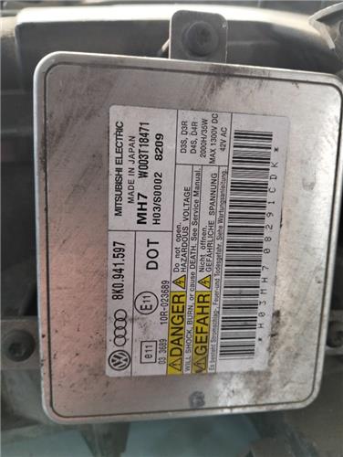 Faro Delantero Izquierdo Audi A4 Berlina (8K2)(2008->) foto 4
