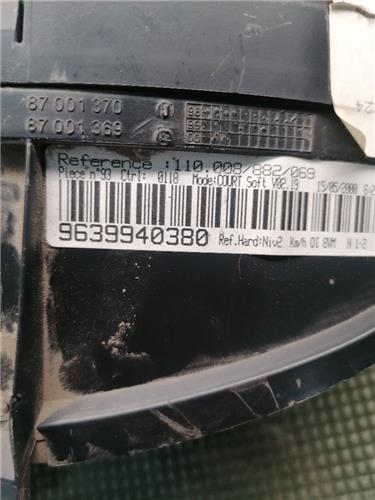 Cuadro Instrumentos Peugeot 406 Berlina (S1/S2)(08.1995->) foto 3