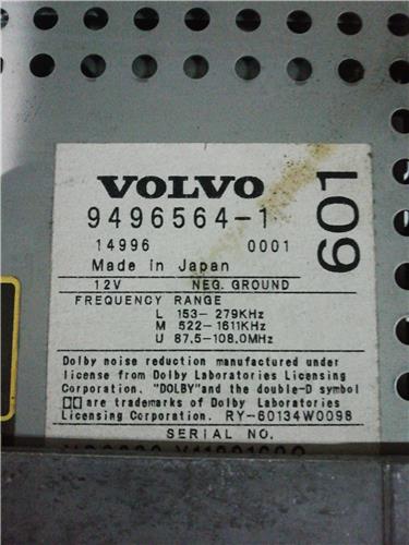 Radio / Cd Volvo S80 Berlina (1998->) foto 4