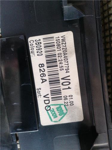 Cuadro Instrumentos Volkswagen Passat Berlina (3B3)(2000->) foto 3